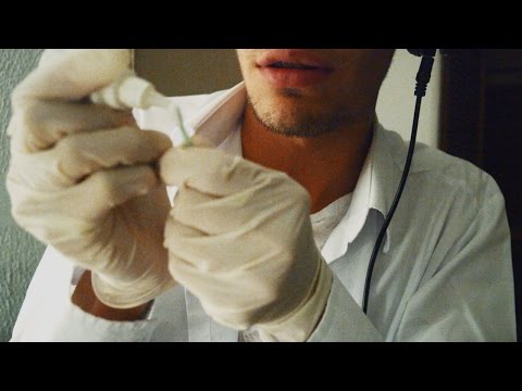 ASMR ❤ Limpieza de Oídos ROLEPLAY - Sonidos (Cotton Swabs, Latex Gloves) Binaural