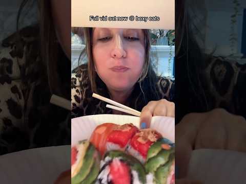 👀 ASMR ROLEPLAY Sushi and Taki MUKBANG
