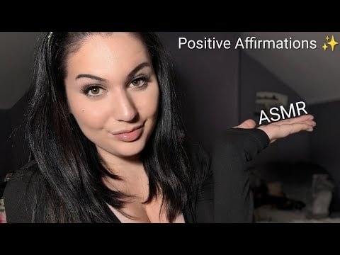 ASMR Positive Affirmations, Hand Flutters and Mouth Sounds to Help You Sleep