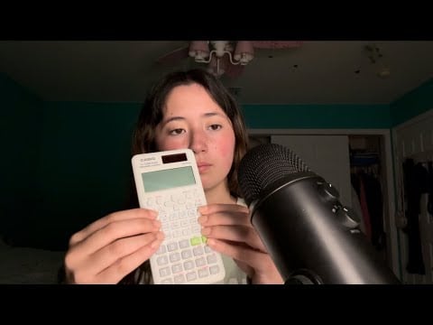 ASMR With School Supplies 