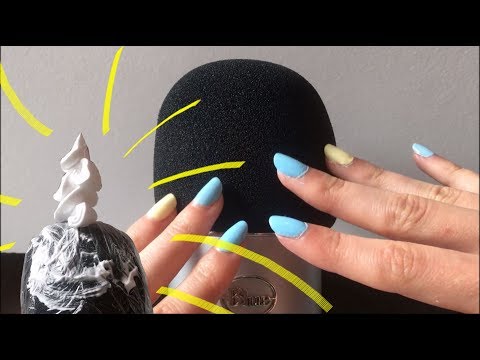 ASMR | Windscreen, plastic and shaving foam everywhere - (almost) no talking