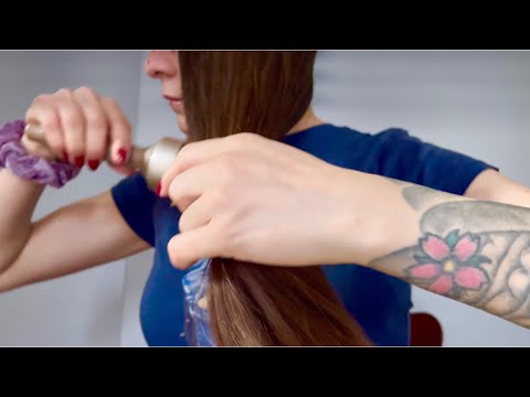 Brushing my Long Hair to Help You SLEEP ASMR