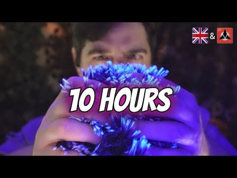 ASMR 10 Hour Fluffy Mic Scalp Massage (No Talking)