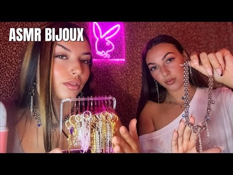 ASMR : @Mathidouasmr  FAIT DE L’ASMR AVEC MES BIJOUX ET LES NOTE 