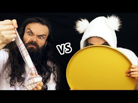 MAD SCIENTIST ASMR vs KUMA S. ASMR (10 triggers battle)