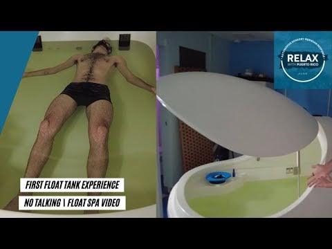 [ASMR] First Float Tank Experience | No Talking | Float Spa Video