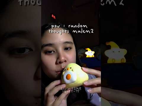 ASMR with Sticky Squishy Butter, Egg Chicken, Pink Pillow💖 #asmr #squishy #squishyasmr #asmrsquishy