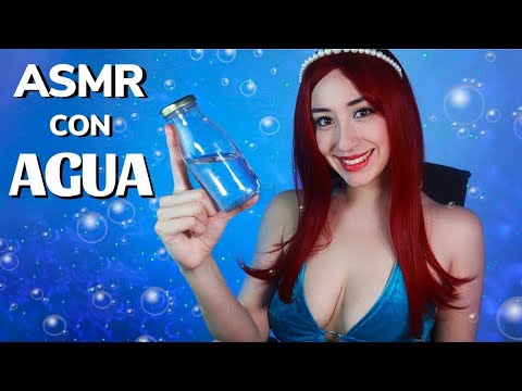 DUERME BAJO EL AGUA 🧜‍♀️ 💦 ASMR con SONIDOS LIQUIDOS para DORMIR 🫧 ASMR ROLEPLAY en ESPAÑOL