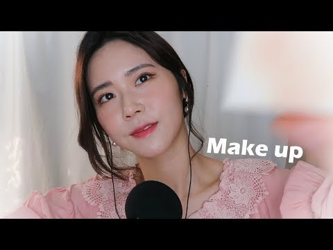 ASMR 친구야 핑크 메이크업 해줄게/Pink Makeup RP