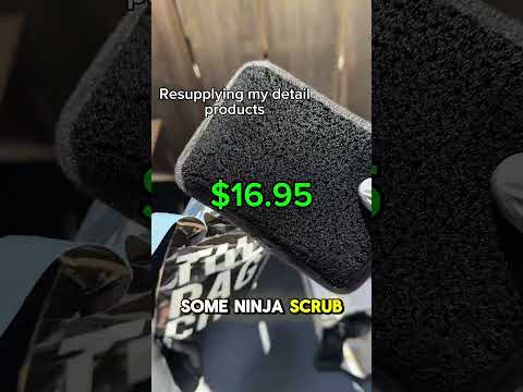 Resupplying my detailing products… #fyp #detailing #satisfying  #unboxing