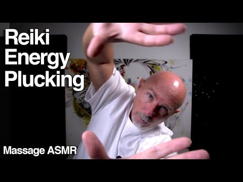 ASMR Reiki Energy Healing & Plucking Role Play 4 - Relax as I Quietly Whisper & Examine You to Help