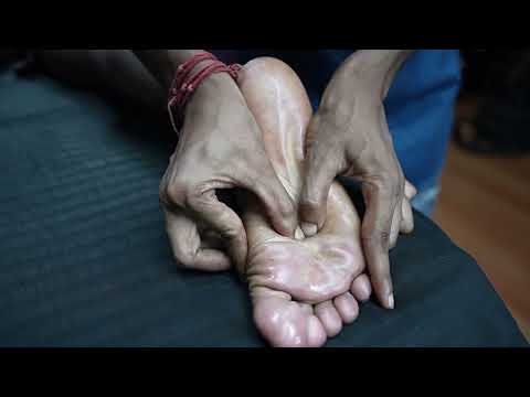 Deep Tapping ASMR Foot Massage By Indian Barber | ASMR Tapping Foot Massage For Better Relaxation