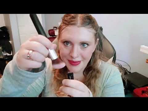 АСМР макияж 💄 и слова 🗣📢 с новом микрофоном