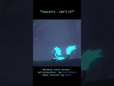 "Peaceful... isn't it?" #liminalspace #liminalspaces   #asmr #antent  #vrchat #novabeast  #furry