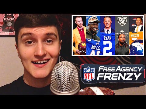 2022 NFL Free Agency 🏈 ( ASMR )