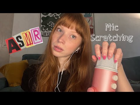 ASMR ~ Mic Scratching (Fast & Aggressive)