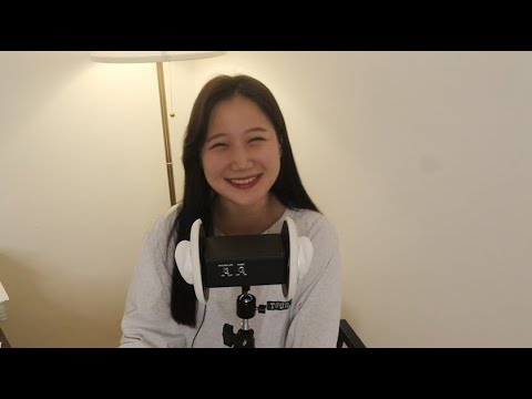 ASMR 오랜만에 귀청소 씨게 인사드립니당 (솜털과 나무 귀이개 )