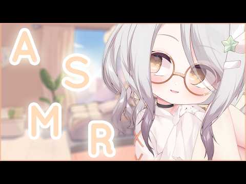 ASMR ♡ Comfy whispers and trigger variety~ 2 hours ♡ Mouth & hand sounds, sniffing, & more! ♡ vtuber