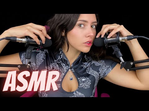 ASMR español ✨ RESPIRANDO LENTO EN TUS OREJAS 👂muy relajante!