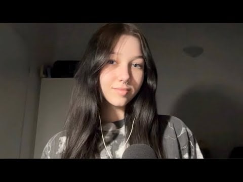 [ASMR] Mic scratching + whispered talking (german)