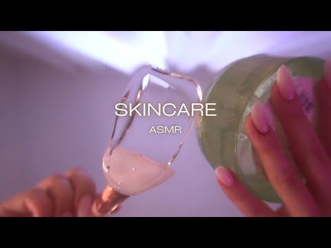 ASMR 🥑 Spa Skincare Inaudible Whispers, Mouth Sounds For Sleep (Layered Sounds)