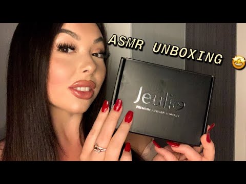 ASMR JEWELLERY UNBOXING | CLOSE WHISPER