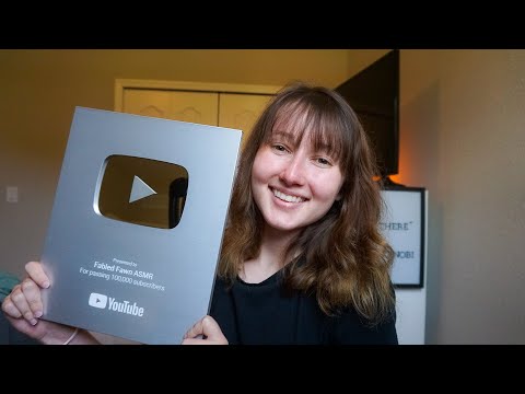 ASMR ✨ My 100k Award! + Whisper Ramble