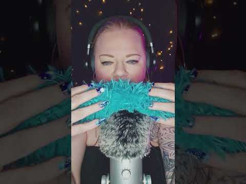 Crinkly cat toy #asmr #relax #nails #crinklesounds #asmrtriggers