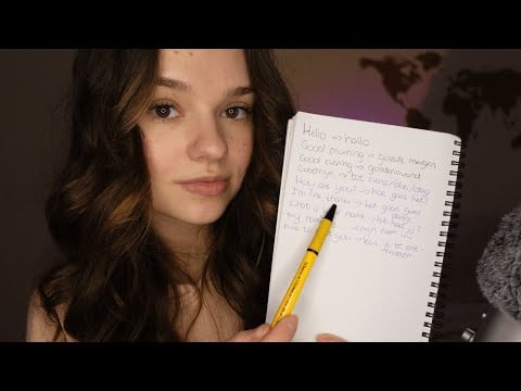 ASMR teaching you Dutch | Dutch lesson & Dutch trigger words