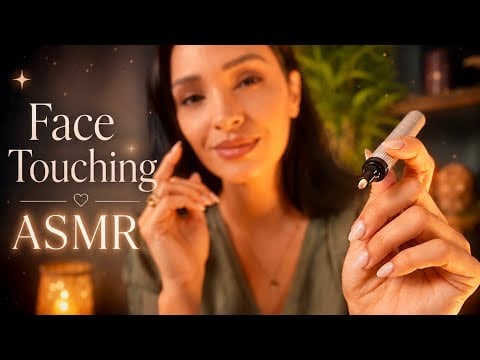 ASMR Face Touching & Tracing for Sleep | Personal Attention