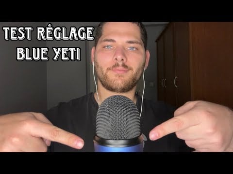 ASMR Français : JE TESTE LES 4 MODES DU BLUE YETI 🎙️ (Quel est le meilleur réglage)