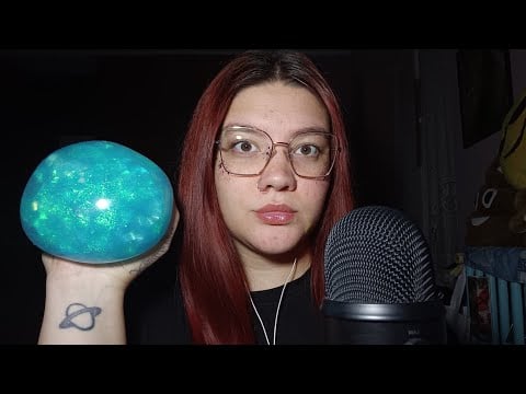 CRUNCHY STRESS BALL (MakeUp, Coccole, Pensieri Negativi) 😴💜 | ASMR ITA