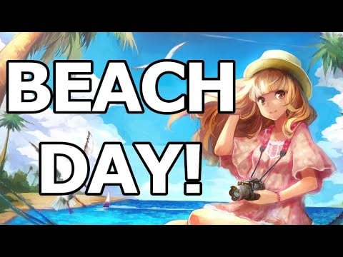 [ASMR RP] A Day At The Beach! ☀️🏖️ (wave ambience, soft talking)