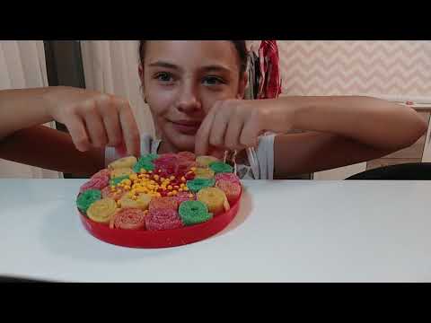 asmr eating candy🍬