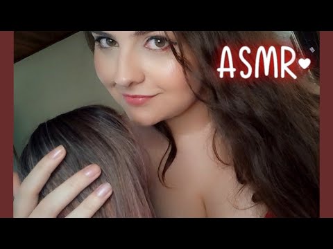 ❤️ ASMR Pampering Session! Humming + Hair Brushing + Massage to help you sleep!❤️