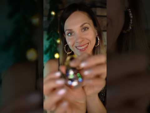 ASMR fast and aggressive tapping on Christmas ornaments  #asmr #fastasmr #christmasasmr