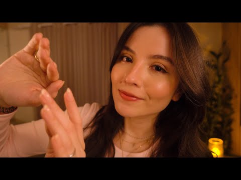 asmr para insônia🌛(hand movements e voz suave)