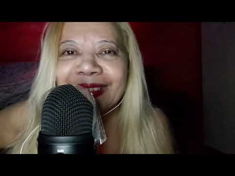 ASMR :  # CAFUNÉ  BARULHINHO DA FITA NO MIC. # COM SONS DE BOCA. ATE VOCÊ  DORMIR. 🥱🥱