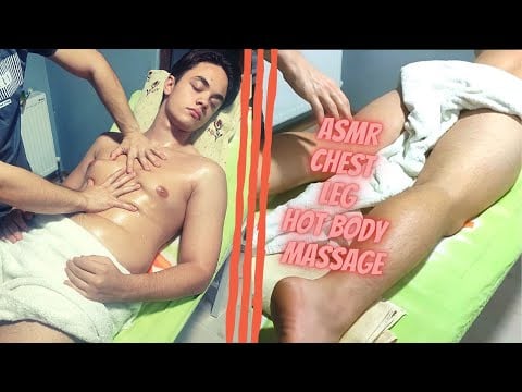 ASMR RELAXING FULLBODY MASSAGE FOR TURKISH GUY -Asmr chest,neck,arm,abdominal,leg,back massage
