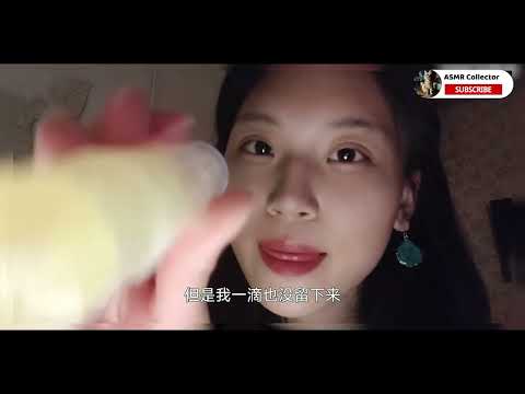 ASMR🎧｜Sleep aid/simulate applying glue stick on face