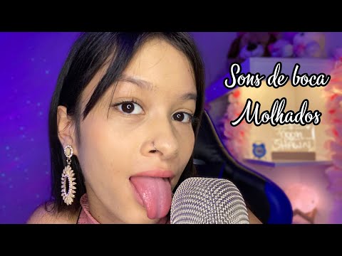 ASMR pra pessoas que gostam muito de SONS DE BOCA  - arrepios garantidos