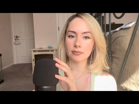 sensitive slow mic tapping & scratching asmr (sleep inducing)