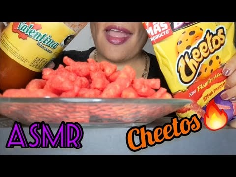 ASMR |CHEETOS 🔥| SONIDOS RELAJANTES