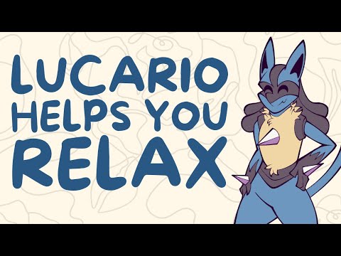 [Furry ASMR] Lucario Helps You Relax (Possitive Affirmations, Pets, Kisses...)