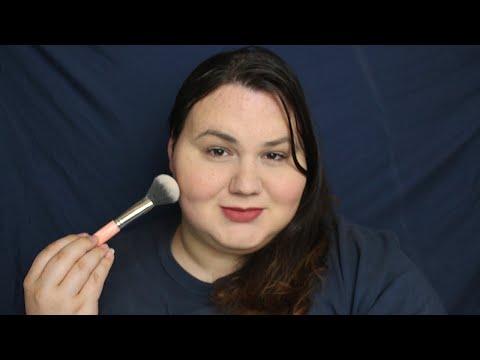 ASMR Doing My Makeup and Chatting (Tapping, Rambling, + More!)