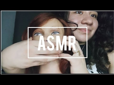 ASMR ~ TE CEPILLO Y MASAJEO LA CABEZA 👤🎧