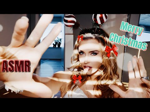 ASMR 🎄 Merry Christmas! Inaudible Trigger Words 👏🏽🥳