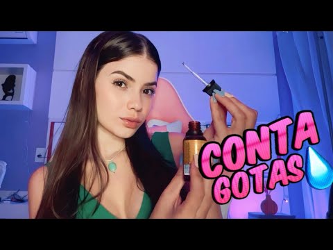 ASMR - Conta Gotas  de um JEITO DIFERENTE