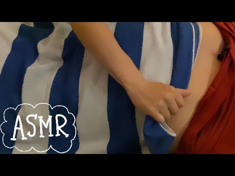 ASMR⚡️Washing the back after an oil massage! (LOFI)