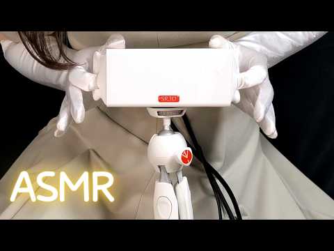 Sleepy Ear Cleaning ASMR | Soft Satin Gloves, Finger Ear Cleaning & Ear Massage